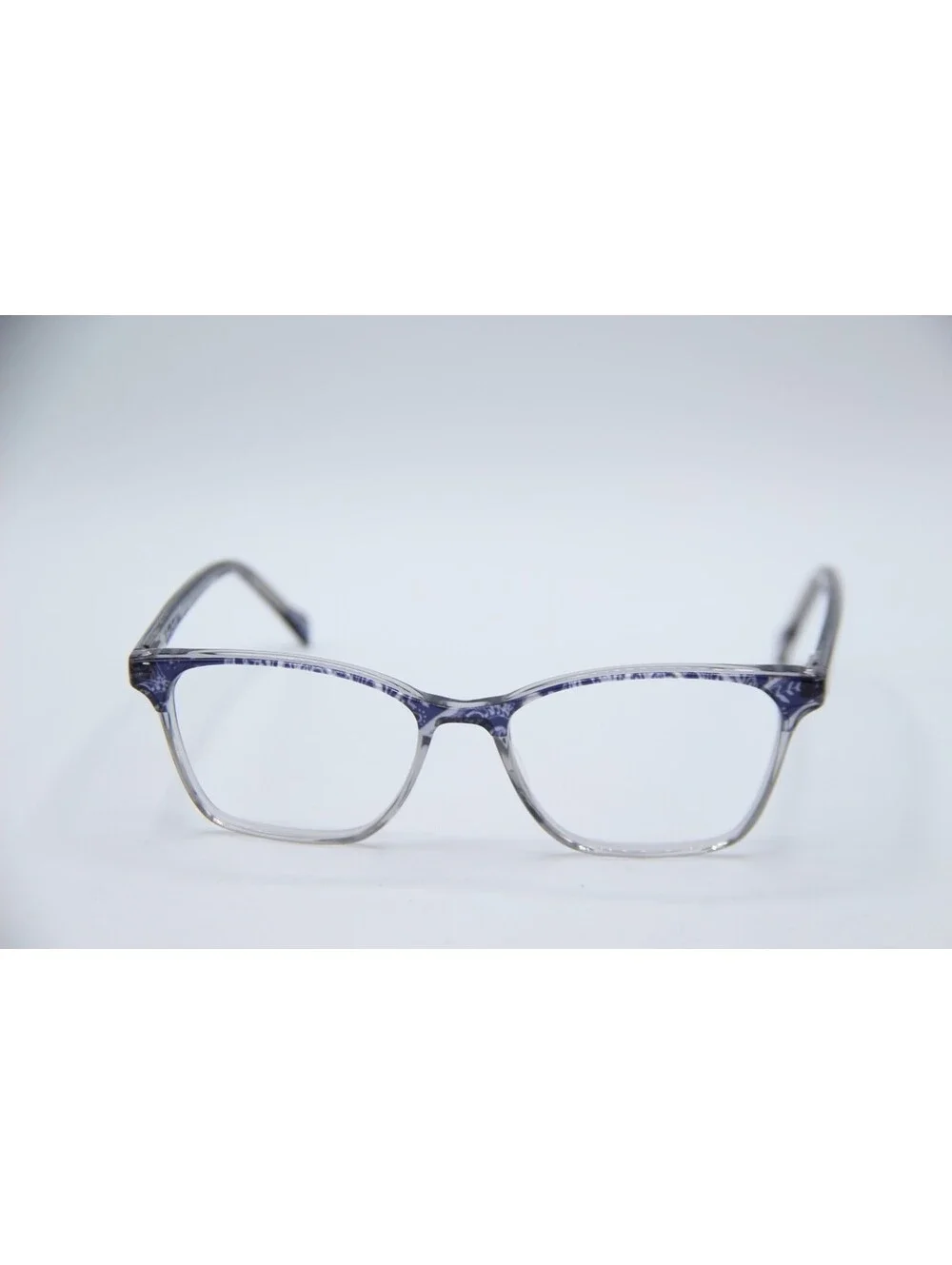 Vera Bradley Andie Indio Ino Clear Purple Authentic Frames Eyeglasses 52-16